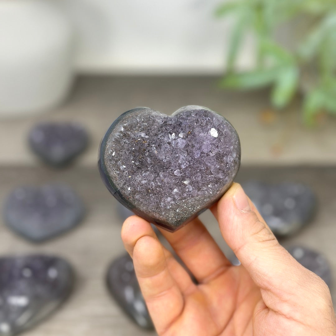 Mixed Minerals Hearts Set - MHLT0356