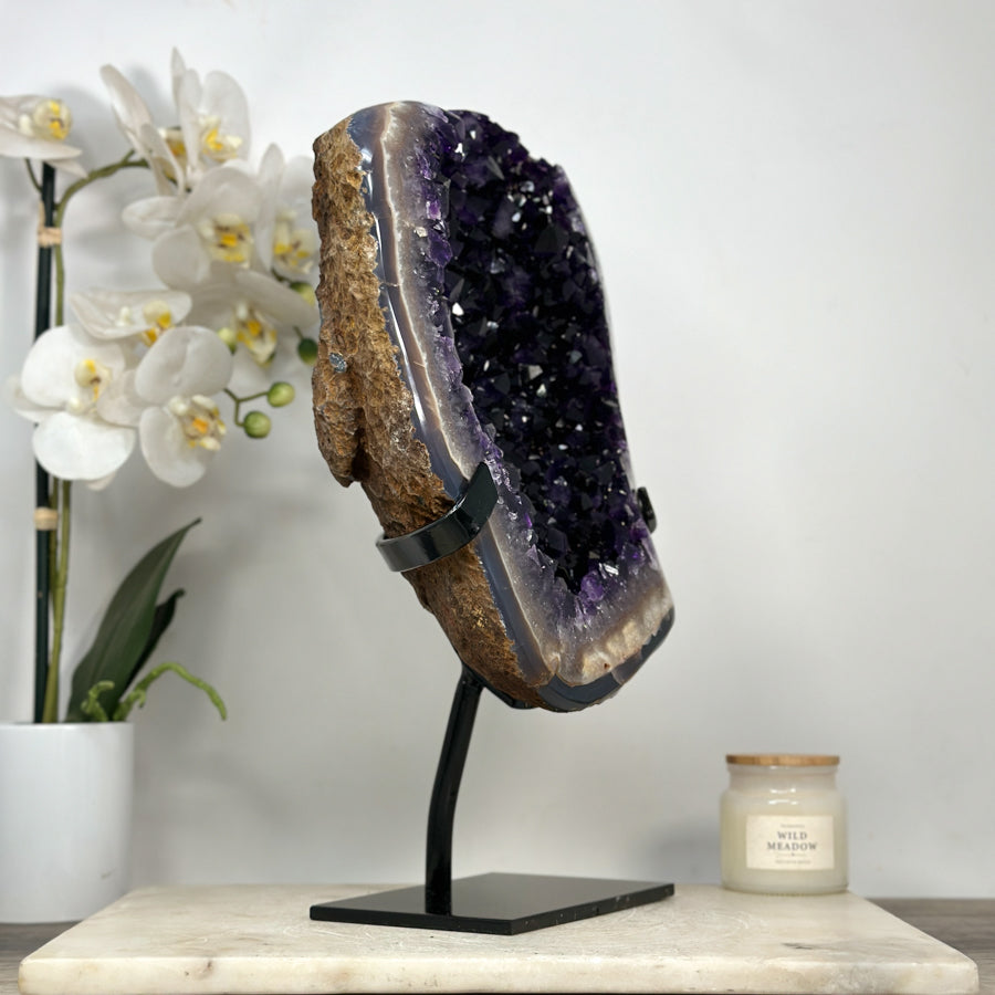 Stunning Top Grade Large Natural Amethyst Specimen - MWS2049
