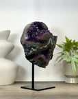 Top Grade Amethyst Stone with Stalactite Eyes Formations - MWS3039