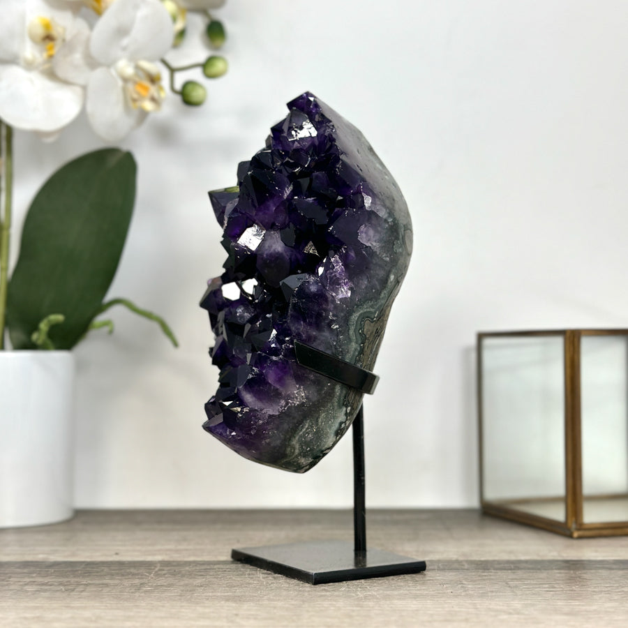 Top Grade Natural Amethyst Stone Statement Piece - MWS2944