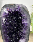 Deep Purple Natural Uruguayan Amethyst Geode - MWS3205