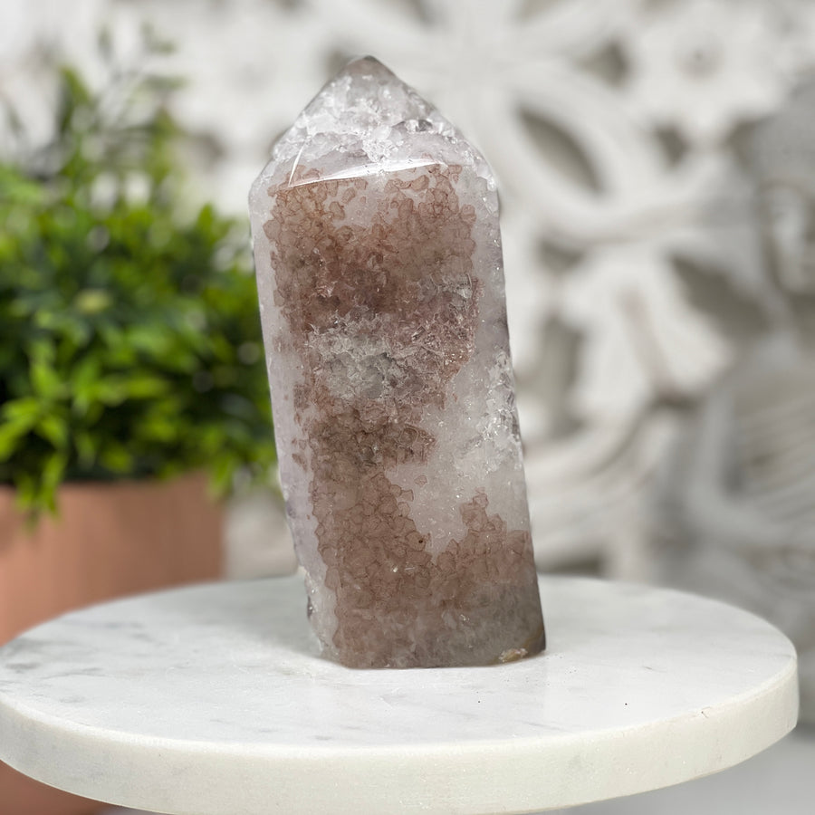 Natural Stone Obelisk Geode  - STP0106