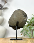 Uruguayan Amethyst Geode on Metal Stand - MWS3253