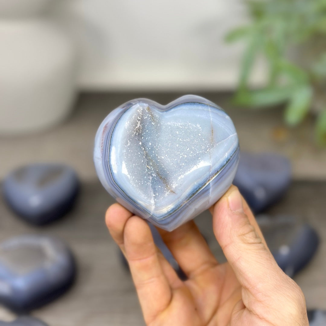 Mixed Minerals Hearts Set - MHLT0350