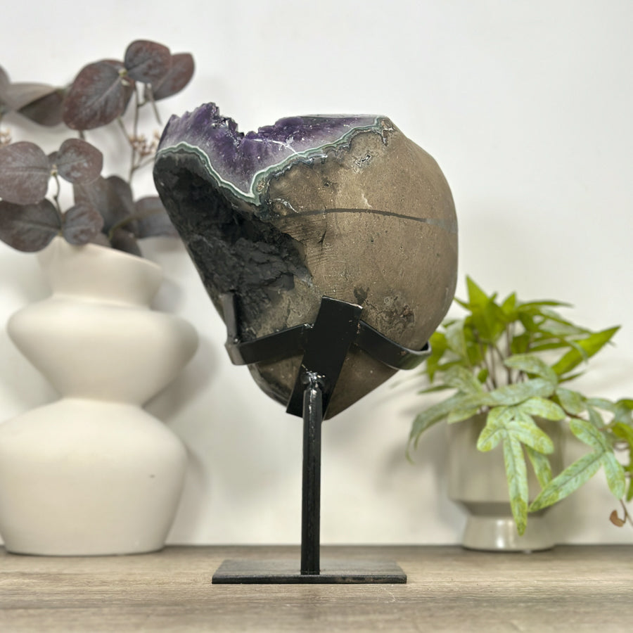Top Quality Uruguayan Amethyst Crystal - Stand Included - MWS3085