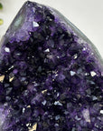 Amethyst Crystal Cluster Geode with Deep Purple Crystals - MWS2651