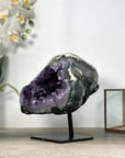 Natural Uruguayana Amethyst Geode on Stand - MWS2562