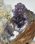 Stunning Natural Amethyst Specimen full of Stalactites Formations - MWS1801