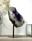 Amethyst Geode with Deep Purple Crystals for Home Decor - MWS2615