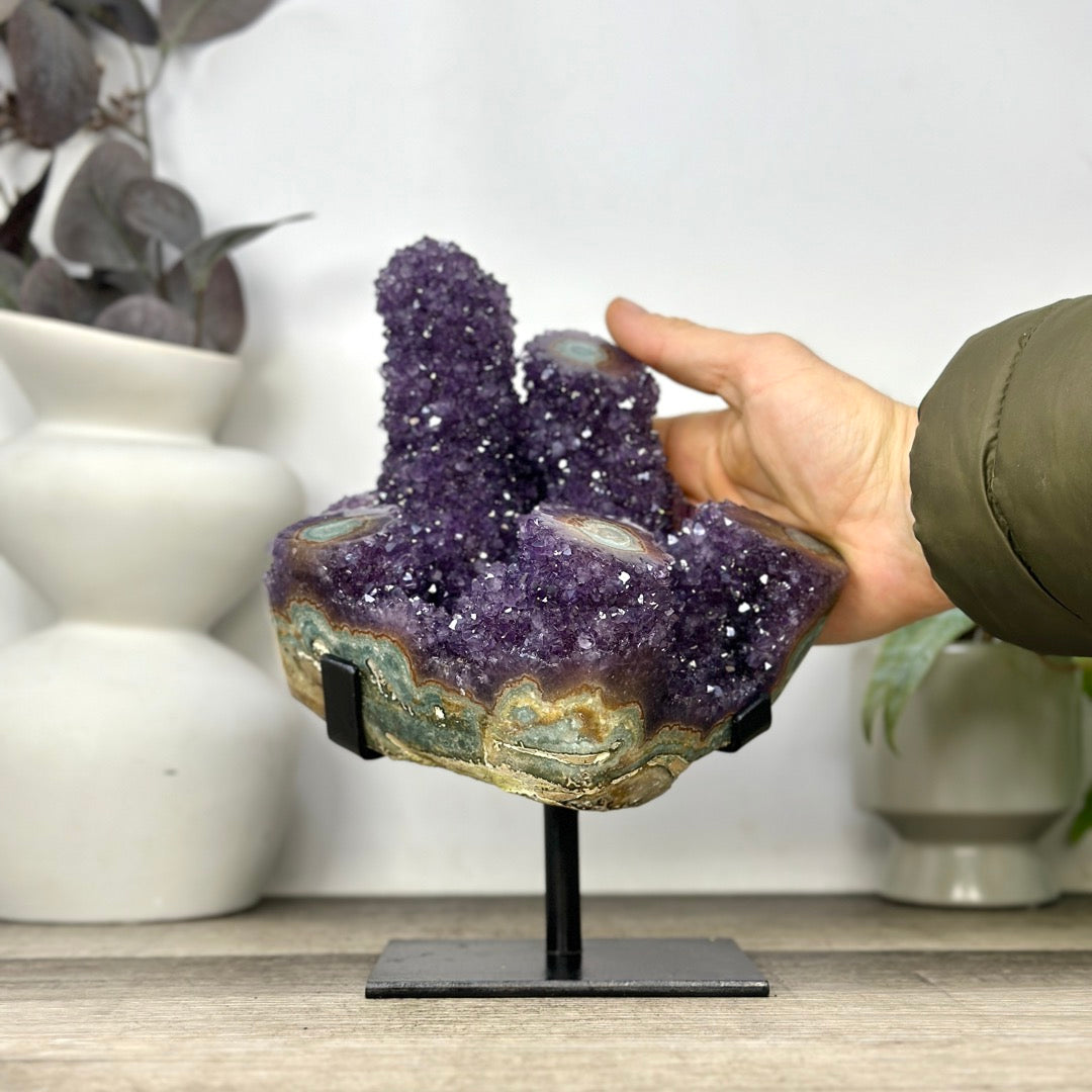 Collection Grade Amethyst Stalactite Formation - MWS3385