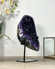 Natural Deep Purple Amethyst Geode From Uruguay – Premium Crystal Display Piece for Home Decor - MWS2513