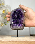 Natural Amethyst Cluster with Large & Shinny Crystals - MWS2126