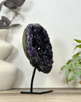 Top Quality Natural Deep Purple Amethyst Geode - MWS3179