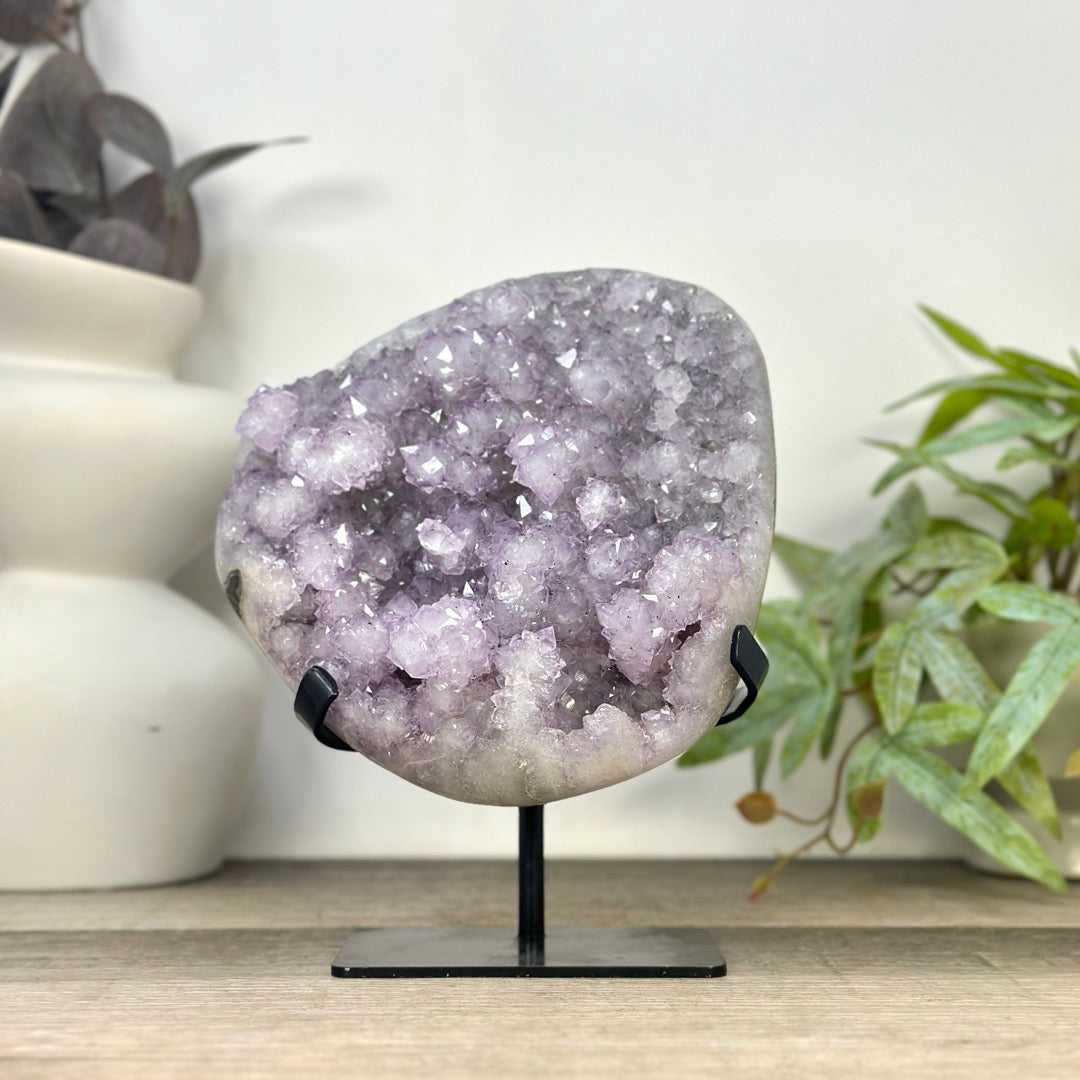 Large Uruguayan Amethyst Crystal for Home Decor - MWS3299
