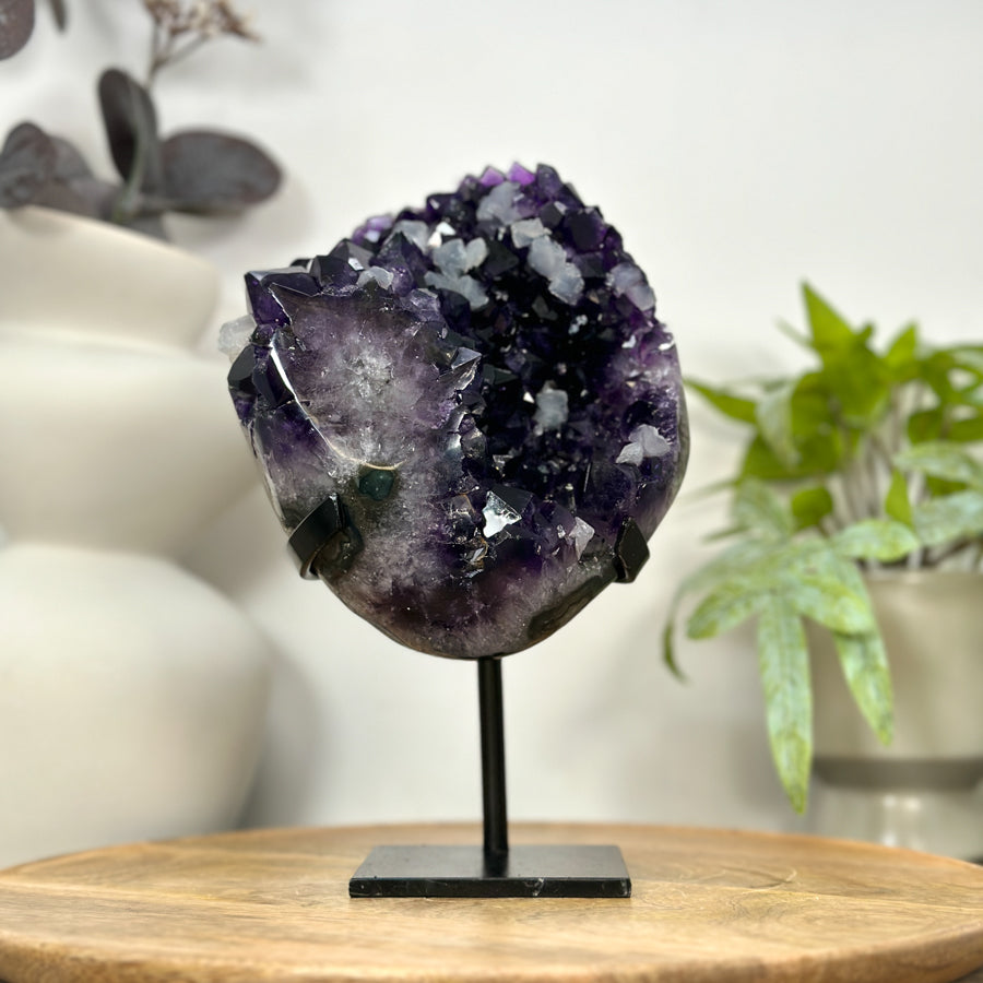 Top Quality Uruguayan Amethyst with Calcite Formations - MWS3052