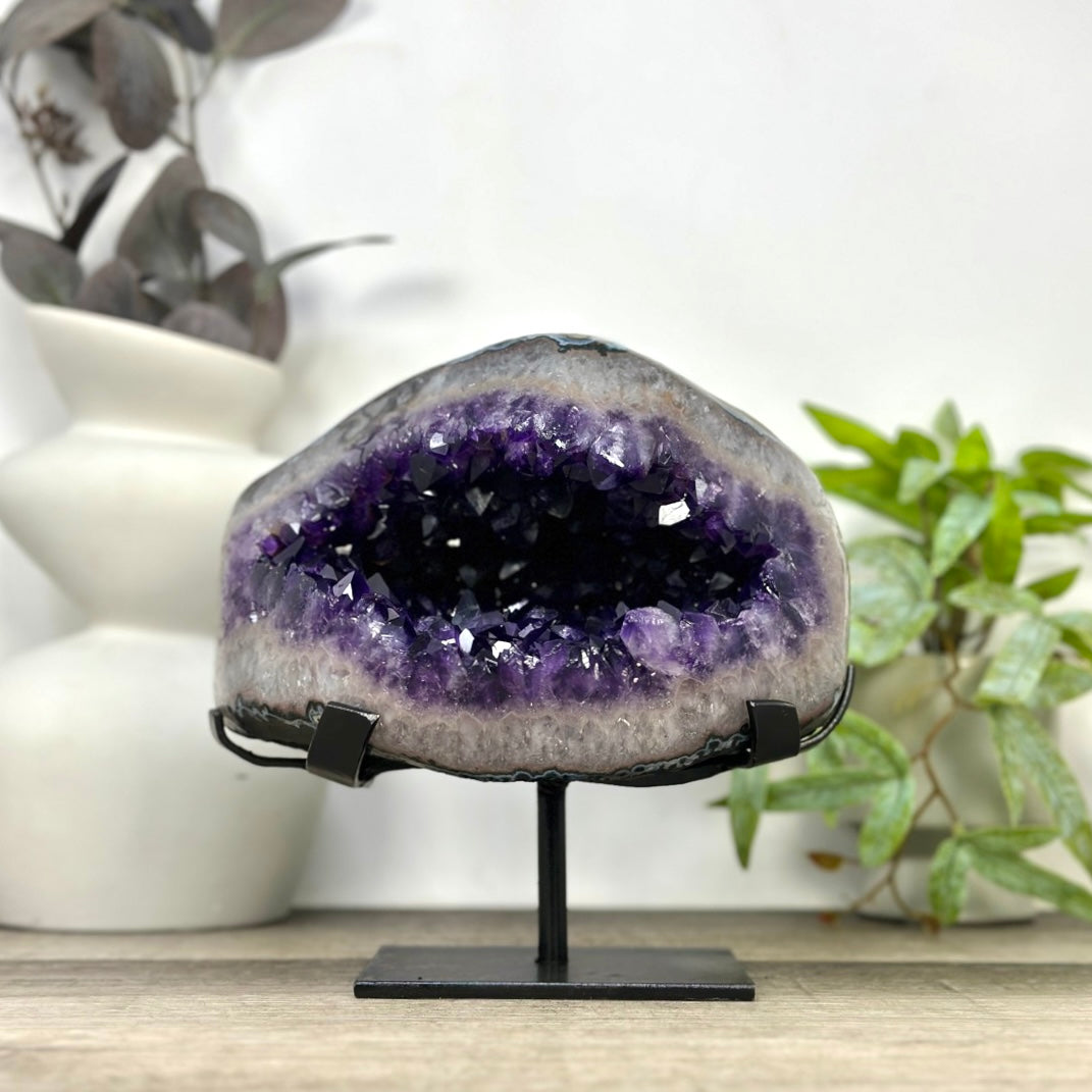 Huge Natural Uruguayan Amethyst Geode Statement - MWS3316