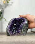 Amethyst Geode Crystal Cluster with Deep Purple Points - CBP1221