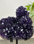 Natural Top Grade Amethyst Stalctite on Stand - MWS3372