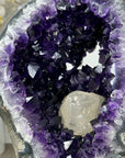 Large Top Grade Amethyst Geode with Calcite Crystal Inclusion - MWS2963