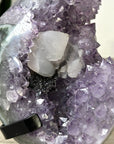 Natural Amethyst Crystal Cluster with Beautiful Calcite Crystal Formation - MWS2349