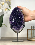 A+ Grade Uruguayan Amethyst Crystal - Stand Included - MWS2270