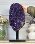 Natural 19 in Tall Amethyst Crystal Specimen Statement Piece - MWS3406