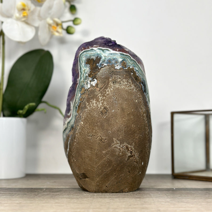 Deep Purple Natural Large Amethyst Cathedral - CBP1293
