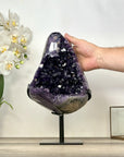 Top Quality Large Amethyst Geode on Stand - MWS2989