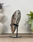 Natural Agate Geode with Beautiful Quartz Crystal Interior - MWS3341