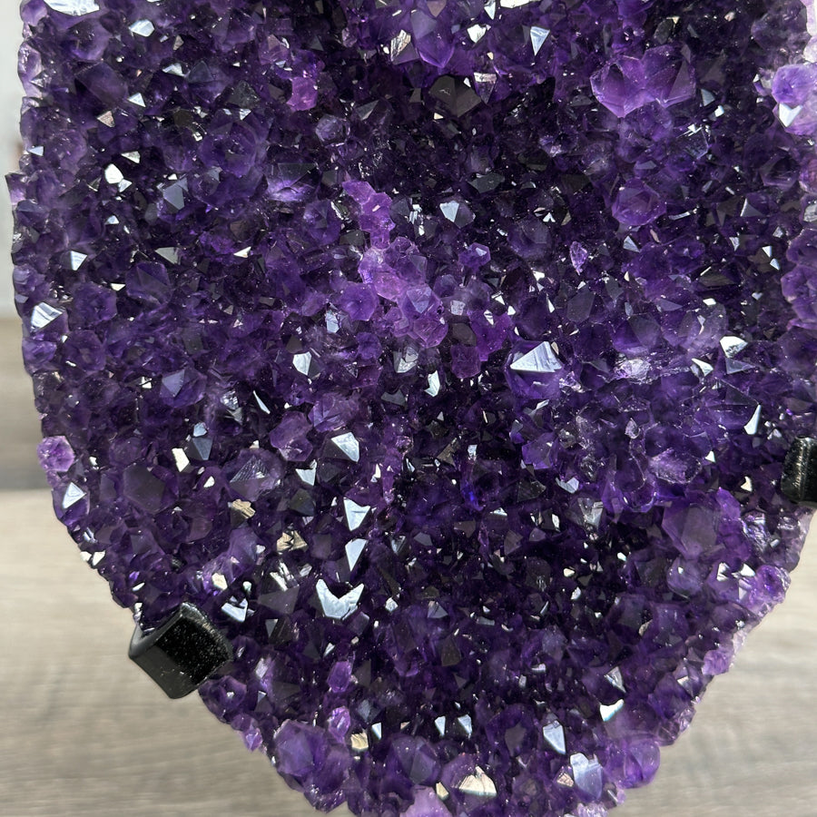 Uruguayan Amethyst Crystal Cluster on Stand - MWS2635