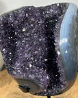 Natural Uruguayan Amethyst & Blue Agate Specimen - MWS3094