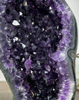 Amethyst Geode with Dark Purple Crystals for Home Decor Display - MWS2642