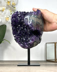 Top Quality Natural Amethyst Geode on Stand - MWS2931