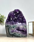 Unique Amethyst & Green Jasper Cathedral - CBP1195