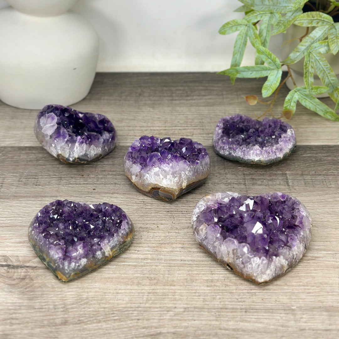 Mixed Minerals Hearts Set - MHLT0351
