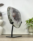 Natural Uruguayan Quartz Geode with Calcite Inclusion - MWS3397
