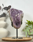 Natural Spirit Amethyst Cluster with Calcite Formations - MWS3137