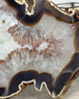 Natural Uruguayan Quartz Stone Slice - SLC0010