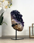 Amethyst Cluster with Deep Purple Crystals - MWS2202