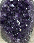 Uruguayan Amethyst Cathedral with Deep Purple Crystals – Natural Standing Geode - CBP1210