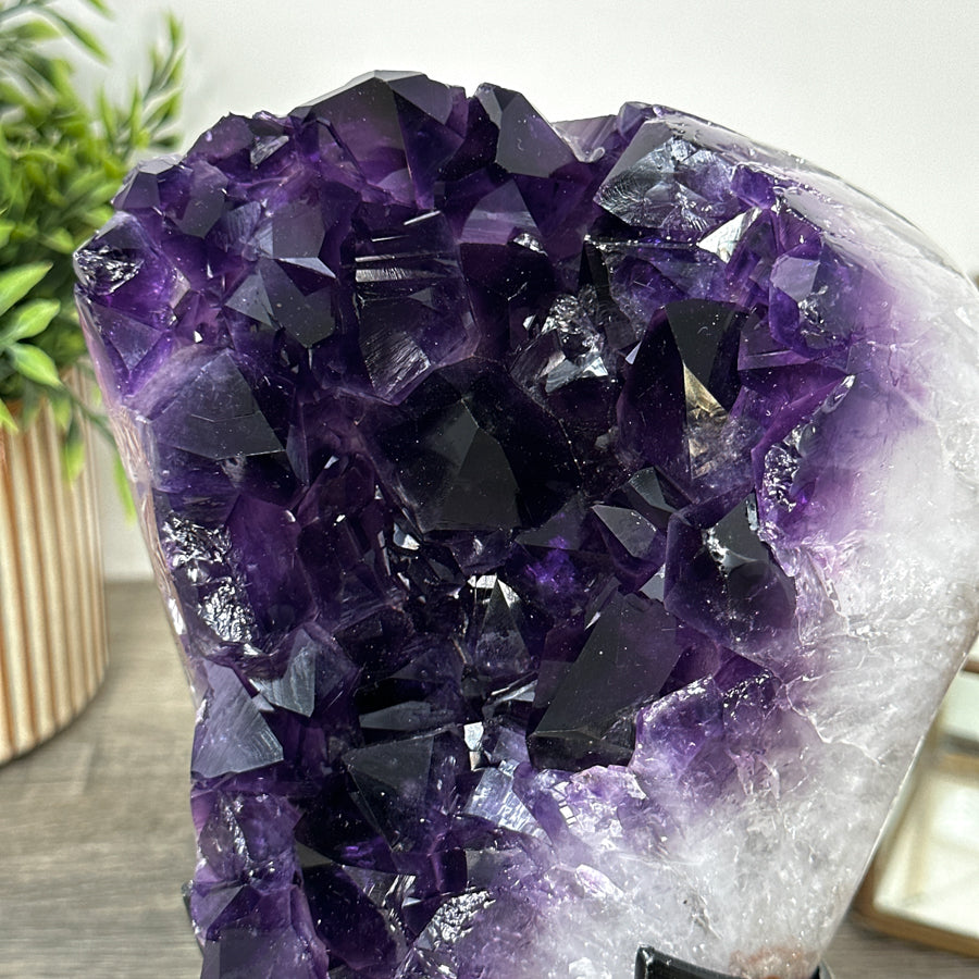Unique A grade Amethyst Crystal Cluster with Huge Crystals - MWS2165