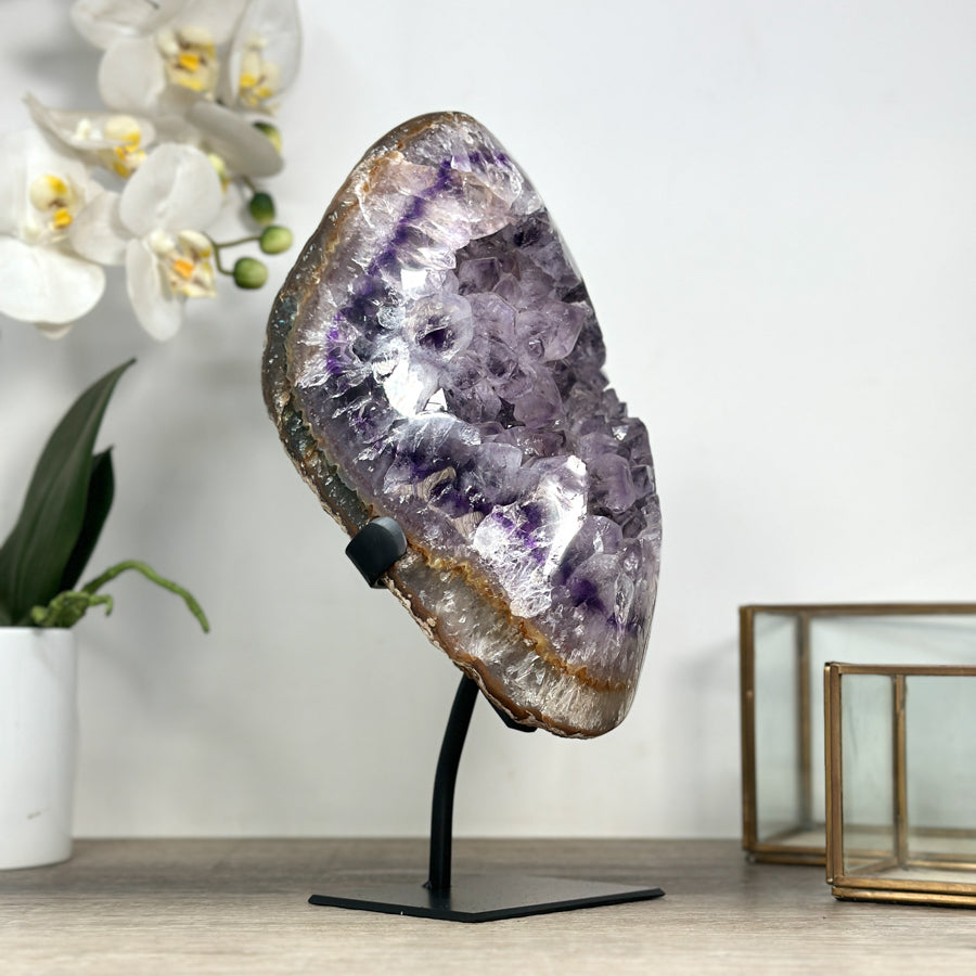 Stunning Rare Uruguayan Amethyst Crystal Clster Formation - MWS2310