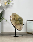 Natural Quartz Druzy With Calcite Specimen - MWS2519