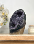 Amethyst Cathedral with Agate Matrix for home Decor - CBP1138