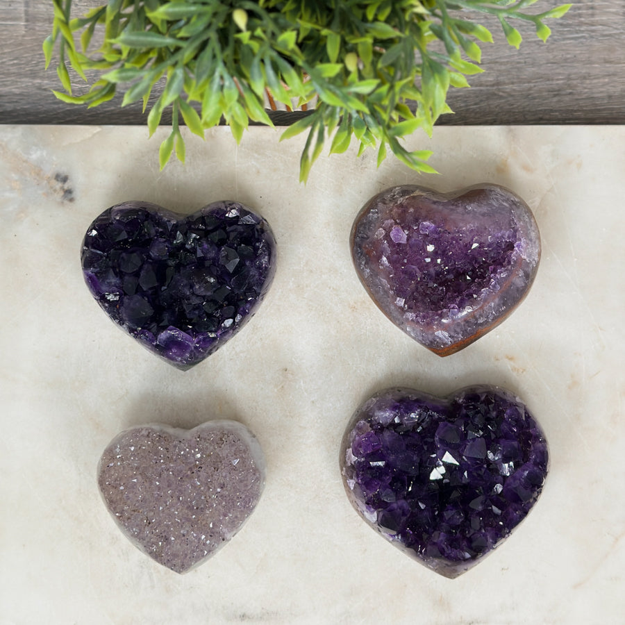 Mixed Minerals Hearts Set - MHLT0274