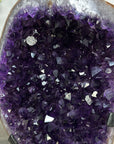 Uruguayan Amethyst Geode with Deep Purple Crystals for Home Decor - MWS2684