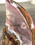 Red Jasper Stone Flame Carving - FST0167