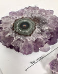 High-Quality XXL Amethyst Stalactite Slices for Jewelers - Wholesale Bulk Pack - STS0068