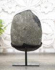Stunning Grey Tone Quartz Geode Full of Stalactite Formations - MWS0406