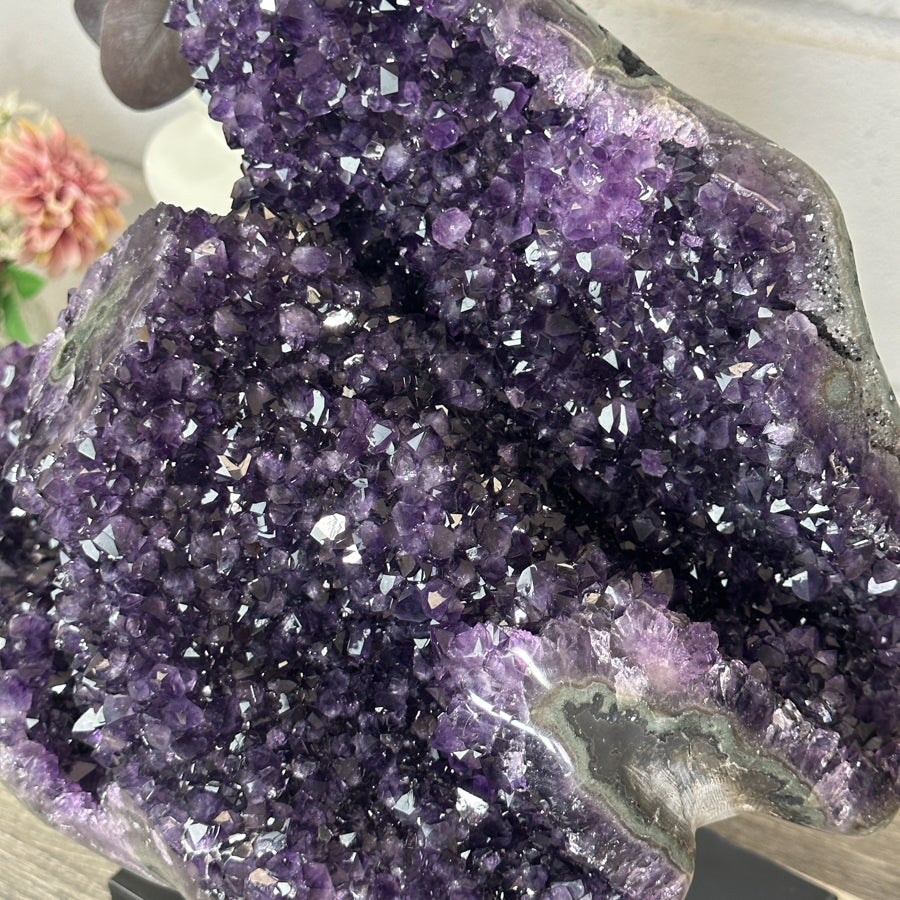 Huge Natural Amethyst Crystal Formation - Unique Statement Piece - MWS3151